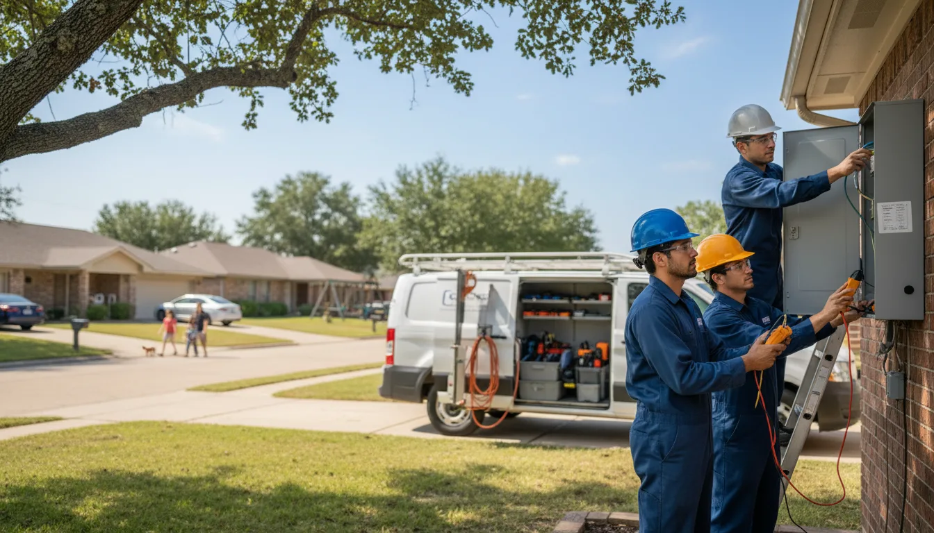 Certified electrician providing emergency electrical services in Mount Airy, GA